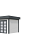 Vuren Topvision Premium Kolibri, 250x250 cm, wanden wit en basis antraciet.