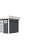Vuren Topvision Premium Kuifmees, 250x250 cm, wanden antraciet en basis wit.