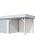 Vuren Topvision Premium Kolibri, 250x250 en luifel 300 cm, wanden wit en basis lichtgrijs.