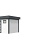 Vuren Topvision Premium Bonte Kraai, 300x250 cm, wanden wit en basis antraciet.