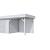 Vuren Topvision Premium Bonte Specht, 300x250 en luifel 300 cm, lichtgrijs gespoten.