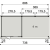 Vuren Topvision Tapuit, 300x300 en luifel 400 cm, wanden lichtgrijs en basis antraciet