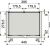 Vuren Topvision Premium Kievit, 400x300 cm, wanden lichtgrijs en basis antraciet.