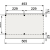 Douglasvision kapschuur Comfort 500x250 cm, groen geïmpregneerd