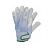 Werkhandschoen geitenleer blauw xl
