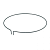 Steunring pinnup rond d15cm
