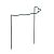 Plantensteun 1/2 r gesch. h35cm40cm
