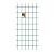 Trellis l incl. 4 muurbev. groen