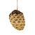 Dennenappel m/vet l10b10h15cm