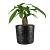 Pot sil d13h13cm mat zwart