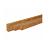 Douglas geschaafde regel 4.5x4.5x300 cm, groen geïmpregneerd