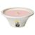 Vlamschaal wit d18h7,5 summer blossom