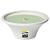 Vlamschaal wit d18h7,5 summer blossom