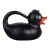 Gieter badeend l15b26h17cm ass